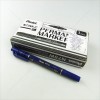 PENTEL ปากกาเขียน CD 2 หัว N75W <1/12> น้ำเงิน